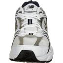 New Balance White & Silver 530 Sneakers