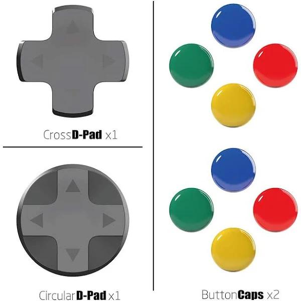 Skull & Co. D-pad Button Cap Set For Nintendo Switch Joy-con Controller - AfterPay & zipPay Available