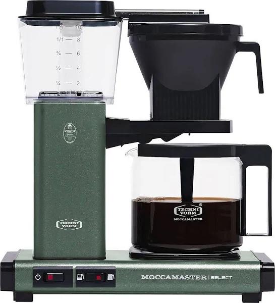 Moccamaster 53822 Kbg Select, Filter Coffee Machine, Forest Green, UK Plug, 1.25 Liters