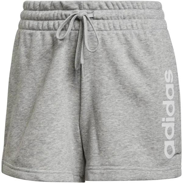 Womens Adidas Essentials Linear Shorts - Grey