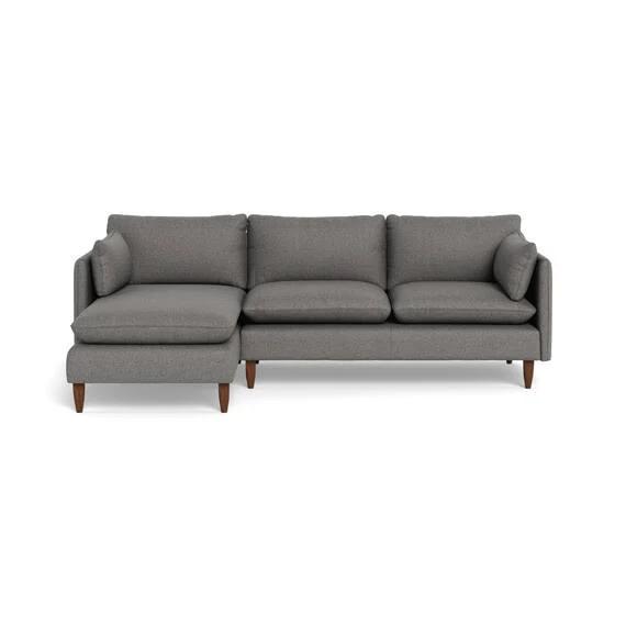 Eton Fabric Modular Sofa Dark Grey by Freedom