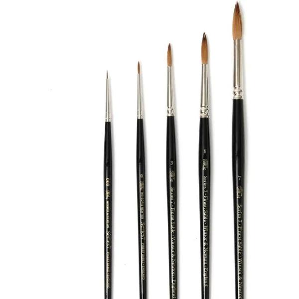 Winsor & Newton: Series 7 Kolinsky Sable Round Art Brush (4)