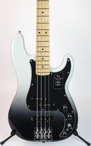 Fender - Player Plus Precision Bass , Maple Fingerboard - Silver Smoke