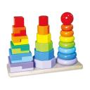 Kmart Wooden Stacking Shape Sorter