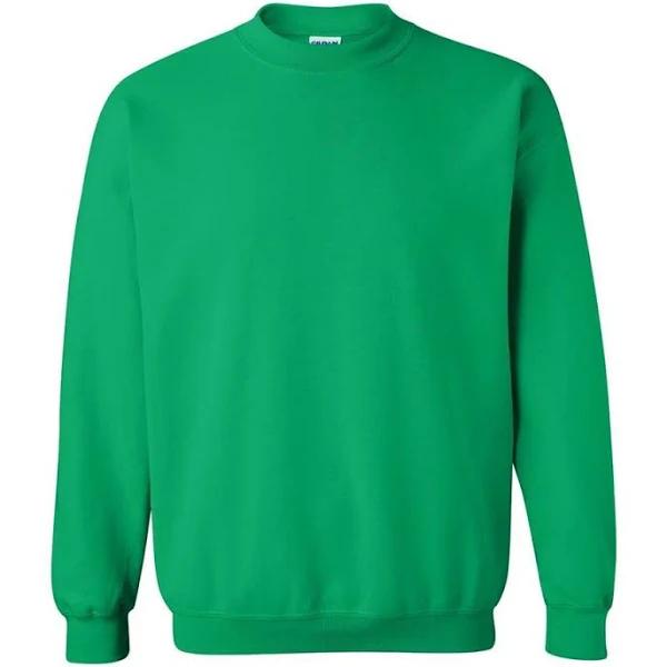 Gildan Heavy Blend Unisex Adult Crewneck Sweatshirt (Irish Green) (XL)