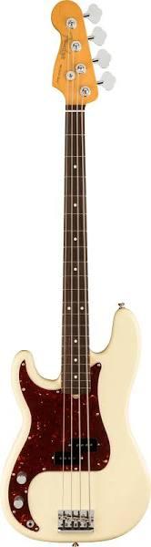 Fender American Professional II Precision Bass Left-Hand - Rosewood/Olympic White