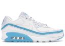 Nike Air Max 90 Undefeated White Blue Fury