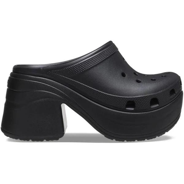 Crocs Siren Clog; Black, W9/M7