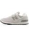 New Balance 574 'Rain Cloud White' Sneaker | Grey | Men's Size 8