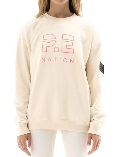 P.E Nation Heads Up Sweat Pearled Ivory / L