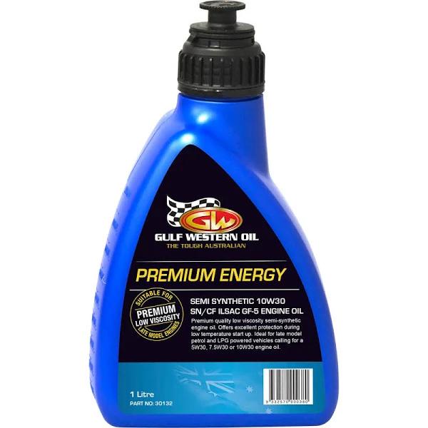 Gulf Western Premium Energy Sn Engine Oil - 10W-30 1 Litre