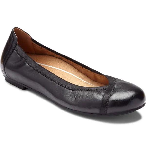 Vionic Spark Caroll Flats - Black, Women's 7