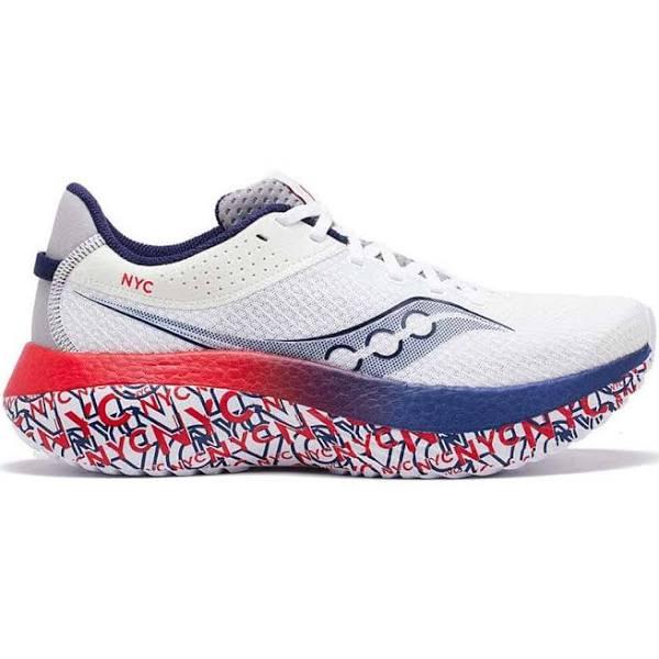 Saucony Kinvara Pro NYC White Red Shoes AW23 46 - EUR