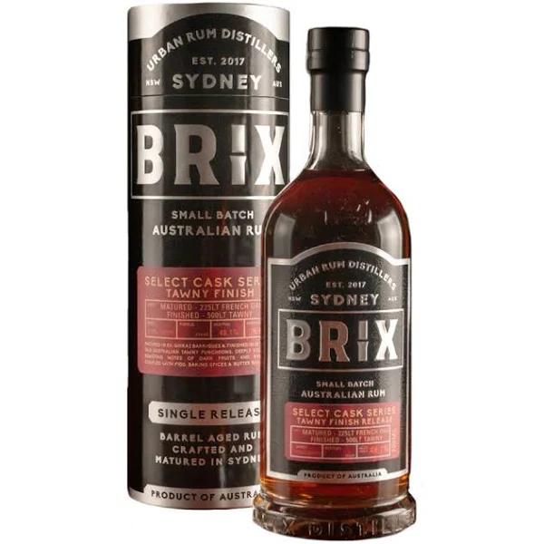 Brix Select Cask Tawny Port Finish Small Batch Australian Rum 700ml