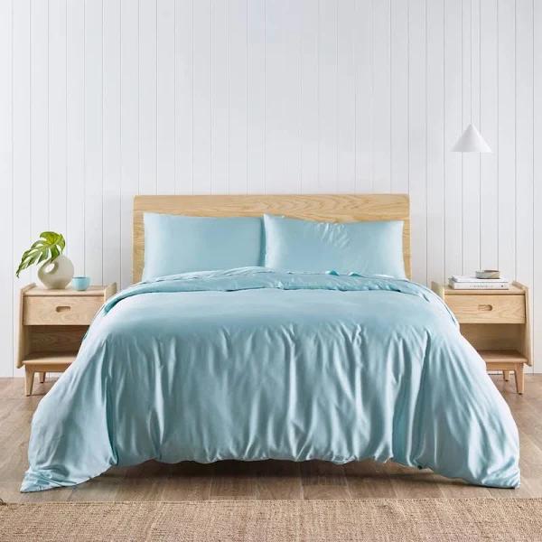 Ecosa Bamboo Bedding - Fitted Sheet / King Single / Spun Sugar