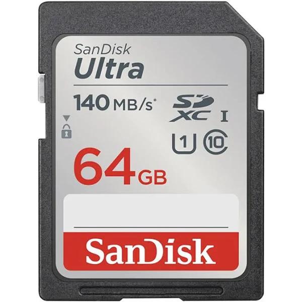 SanDisk Ultra 64GB SDXC UHS-I Memory Card