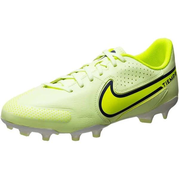 Nike Tiempo Legend 9 Academy Kids Football Boots Green/White US 4