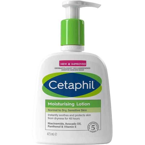 Cetaphil Moisturising Lotion For Sensitive Skin 473ml-No Colour