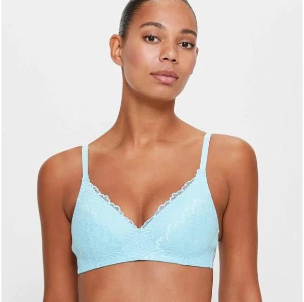 Women's Wirefree Contour T-Shirt Bra | Blue | Size 16B by Target Woman