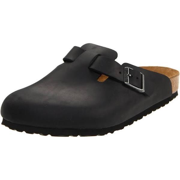 Birkenstock Boston Oiled Leather Black