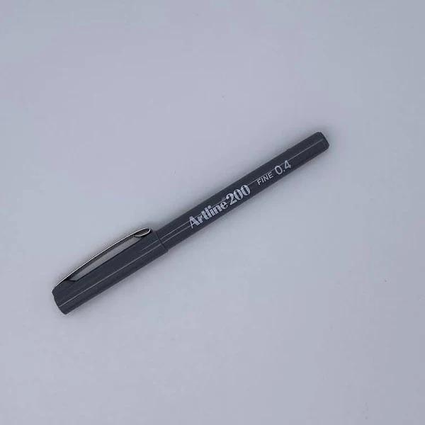 Artline 200 Fineliner Pen 0.4mm Grey