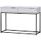 Sabrina 2 Drawer Console Table Colour: White - Temple & Webster - Pay With AfterPay or zipPay On Console Tables