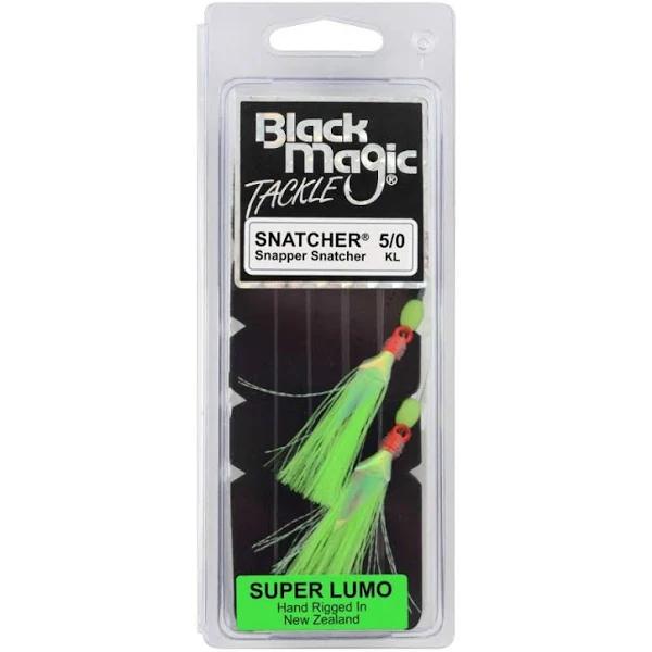 Black Magic Snapper Snatcher Rig - KL Super Lumo / XL 6/0