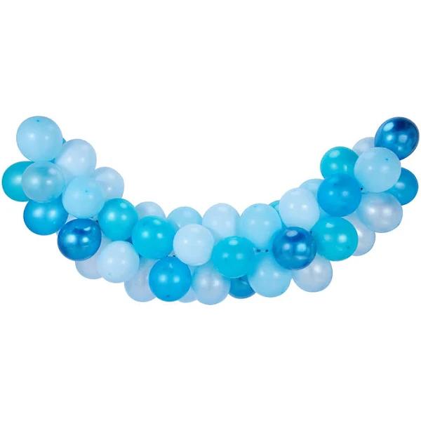 Kmart 51 Piece Blue Balloon Garland