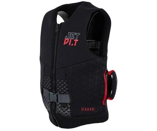 Jetpilot Cause Mens Neo Vest - Black/Red - 2022