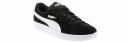 Smash V2 Suede Jr Sneakers - Youth 8-16 Years in Black/White, Size 5 by Puma