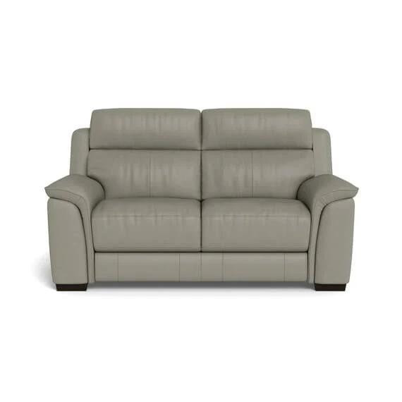 Asher Leather Sofa Grey by Freedom