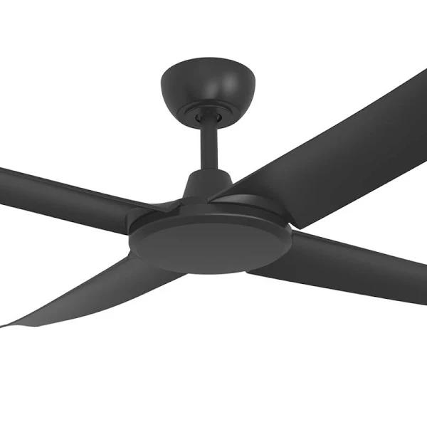 ThreeSixty Flatjet 56" 3, 4 or 5 Blade DC Ceiling Fan Black