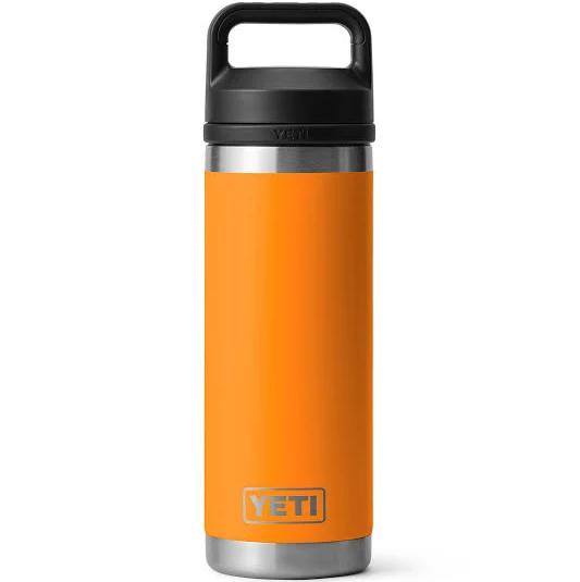 Yeti Rambler 18oz Bottle With Chug Cap King Crab Orange 21071500484