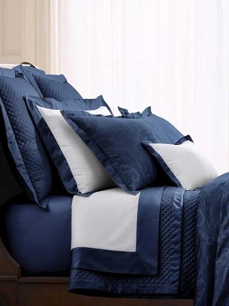 Ralph Lauren Home - Doncaster Organic Cotton Quilt Cover - Navy - Double