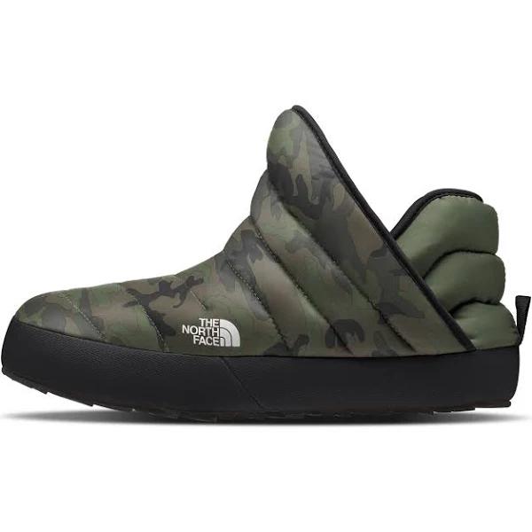 The North Face ThermoBall Traction Booties Camo Green Black - 45.5