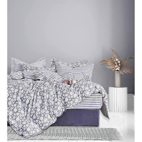 Ardor Mia Quilt Cover Set King Mauve