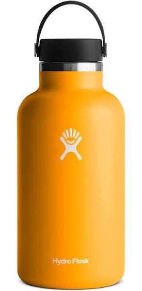 Hydro Flask 64 oz Wide Mouth With Flex Cap Stainless Steel Reusable Water Bottle Starfish - Vacuum Insulated, Dishwasher Safe, Bpa-free, Non-toxic (