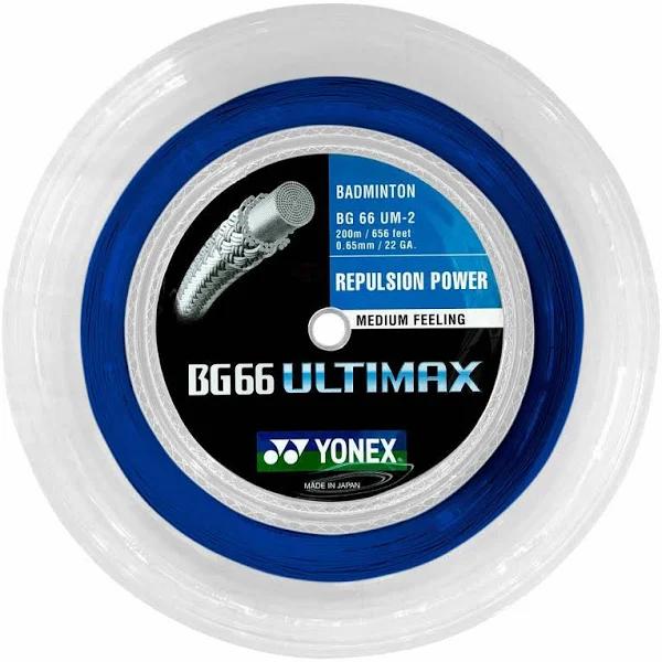 Yonex BG 66 200 M Tennis Reel String Clear