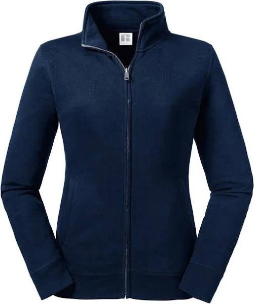 Russell Womens/Ladies Authentic Sweat Jacket French Navy M