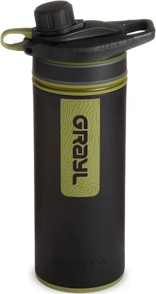 Grayl GeoPress Water Purifier Camo Black, 24oz