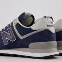 New Balance 574 Navy Trainers - US 4