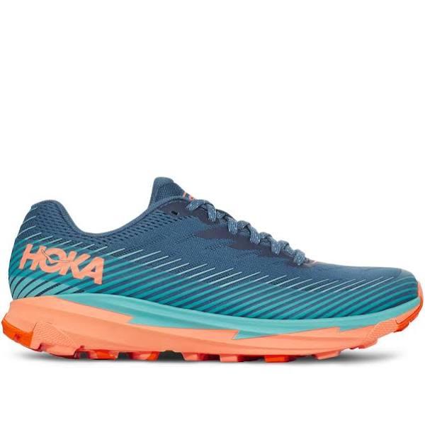 Hoka One One Women's Torrent 2 Running Shoe (Real Teal/Cantaloupe) 11