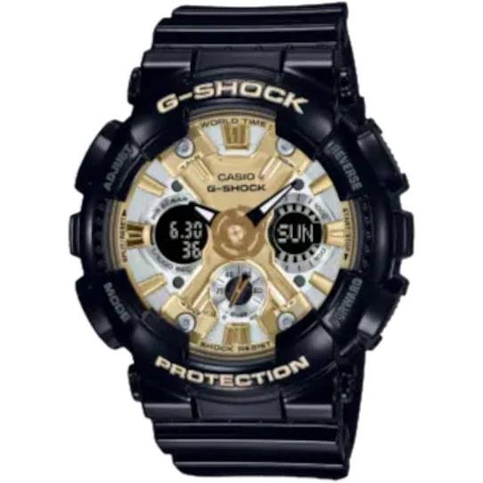 G-Shock GMAS120GB-1A Watch - Black/Gold