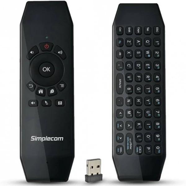 Simplecom RT150 2.4GHz Wireless Remote Air Mouse Keyboard with IR Learning