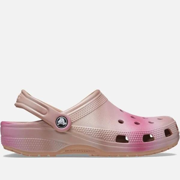 Crocs Women's Classic Dip Dye Clogs - Cork/Multi - M8W9