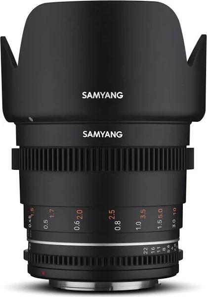 Samyang 50mm T1.5 MK2 VDSLR Canon EF Full Frame