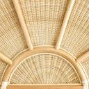 Sunrise Rattan & Wicker Bedhead Queen Size Natural