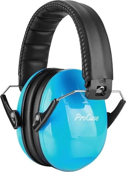 ProCase Kids Ear Protection Earmuffs 2 Pack, Noise Cancelling Headphones For Kid Hearing Protection Safety Earmuffs -Blue