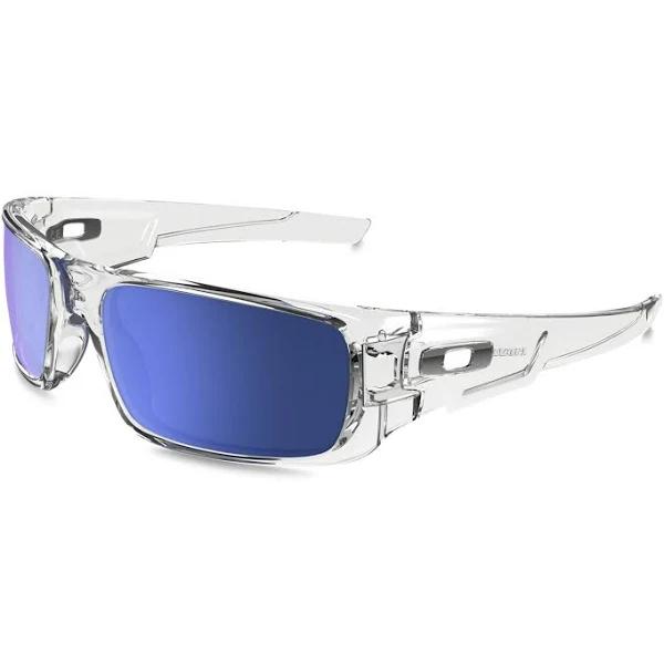 Oakley Crankshaft Sunglasses Polished Clear/Ice Iridium