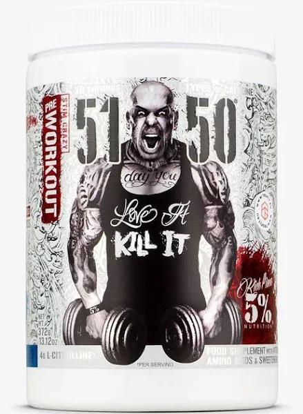 Rich Piana 5% Nutrition 5150 Stim Crazy Pre Workout Wild Berry